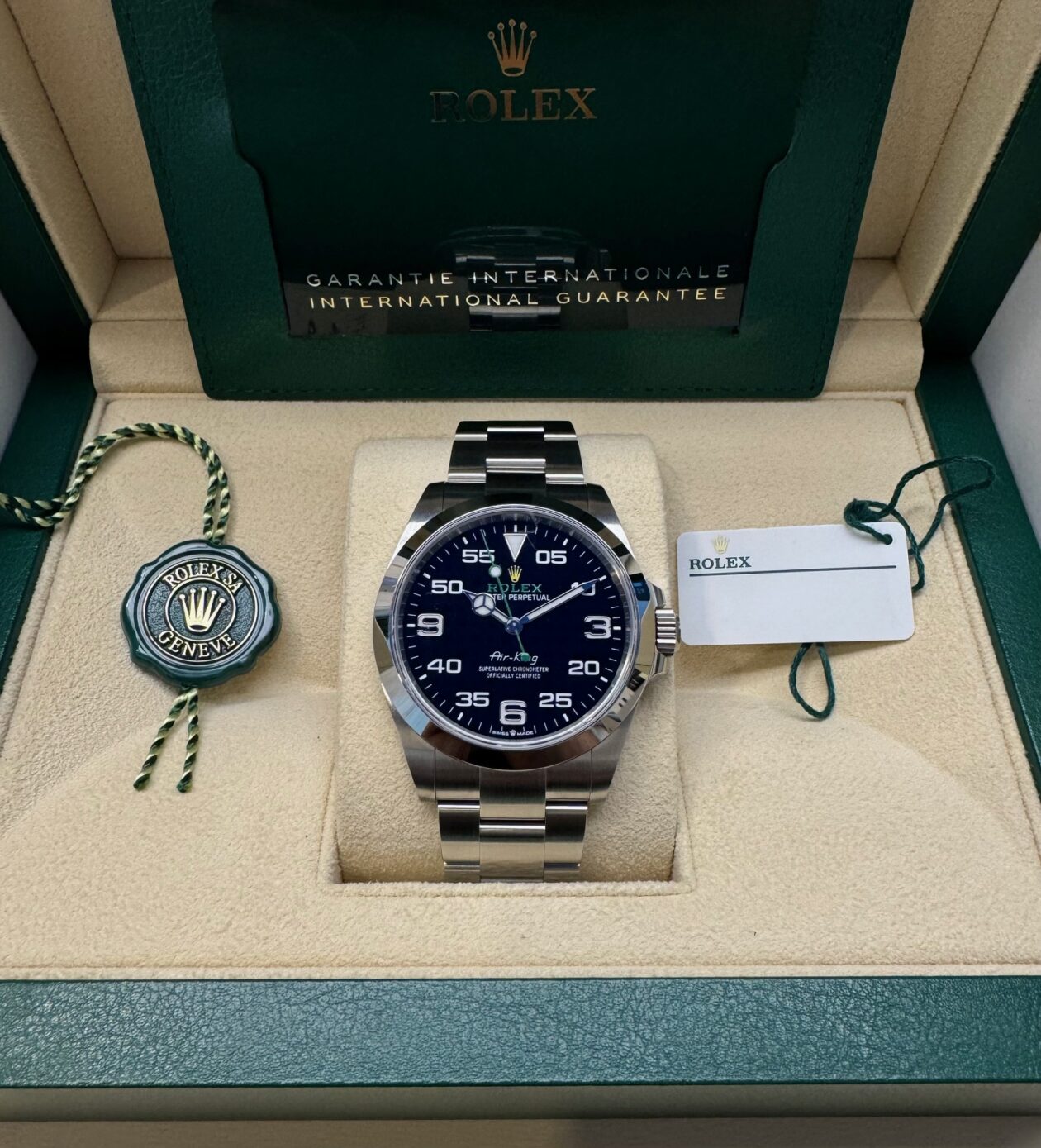 Rolex Air King, 126900, 40mm, 2024 NEU ungetragen